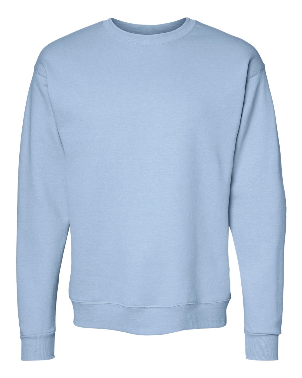 Hanes P160 - Unisex EcoSmart® Crewneck Sweatshirt — Light Blue (flat)