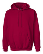Hanes F170 - Unisex Ultimate Cotton® Hooded Sweatshirt — Deep Red (flat)