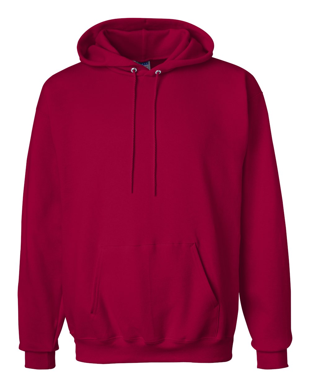 Hanes F170 - Unisex Ultimate Cotton® Hooded Sweatshirt — Deep Red (flat)