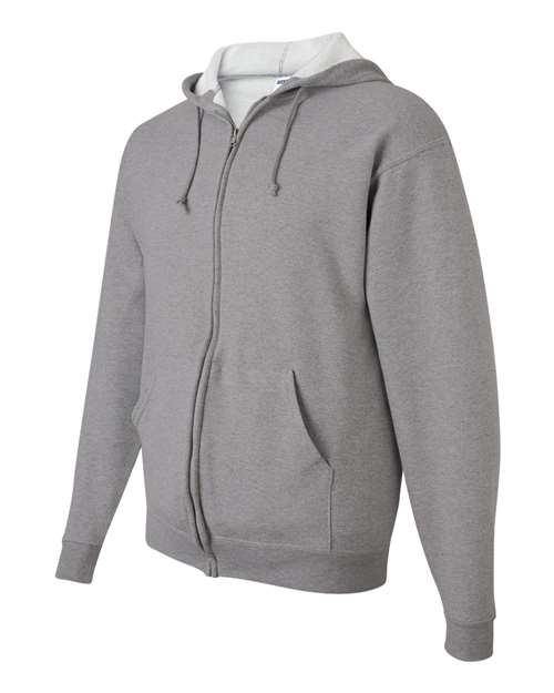 JERZEES 993MR - Unisex NuBlend® Full-Zip Hooded Sweatshirt JERZEES