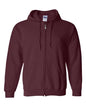 Gildan 18600 - Unisex Heavy BlendTM Full-Zip Hooded Sweatshirt - Maroon