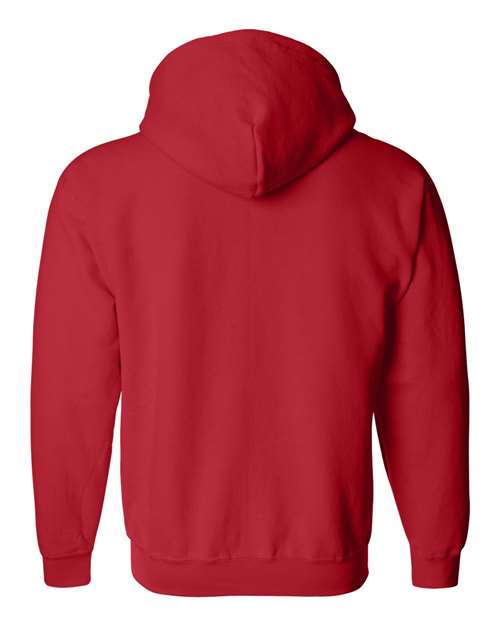 Gildan 18600 - Unisex Heavy BlendTM Full-Zip Hooded Sweatshirt - Red