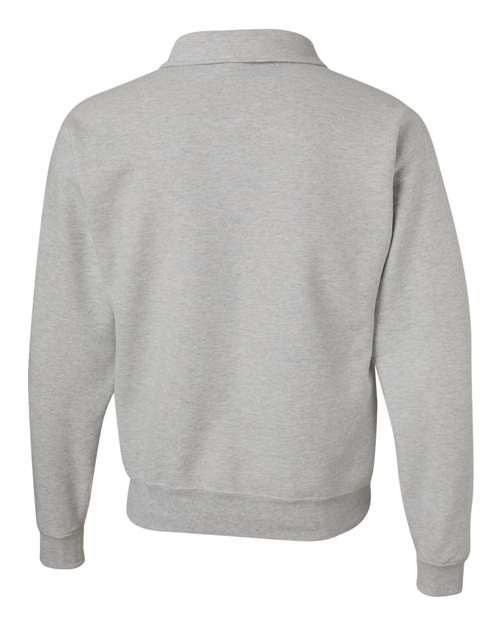 JERZEES 4528MR - Unisex Super Sweats NuBlend® Quarter-Zip Cadet Collar Sweatshirt JERZEES
