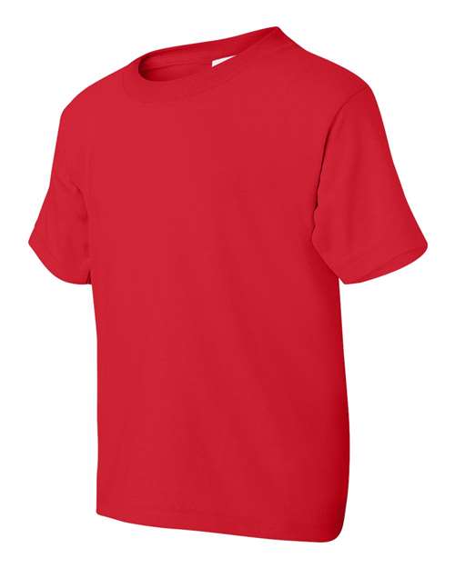 Gildan 8000B - Youth DryBlend T-Shirt - Red