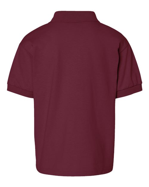 Gildan 8800B - Youth DryBlend Jersey Polo - Maroon