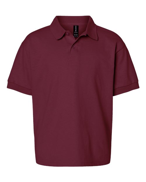 Gildan 8800B - Youth DryBlend Jersey Polo - Maroon