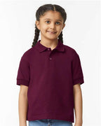 Gildan 8800B - Youth DryBlend Jersey Polo - Maroon