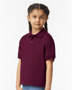 Gildan 8800B - Youth DryBlend Jersey Polo - Maroon