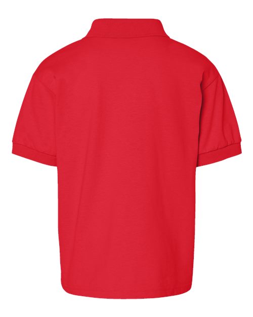 Gildan 8800B - Youth DryBlend Jersey Polo - Red