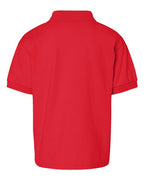 Gildan 8800B - Youth DryBlend Jersey Polo - Red