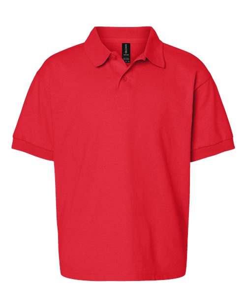 Gildan 8800B - Youth DryBlend Jersey Polo - Red