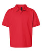 Gildan 8800B - Youth DryBlend Jersey Polo - Red