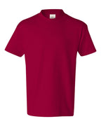 Hanes 5450 - Youth Authentic T-Shirt — Deep Red (flat)