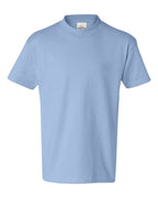 Hanes 5450 - Youth Authentic T-Shirt — Light Blue (flat)