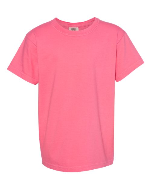 Comfort Colors 9018 - Youth Garment-Dyed Heavyweight T-Shirt - Crunchberry