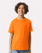 Gildan 2000B - Youth Ultra Cotton T-Shirt - Safety Orange