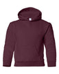 Gildan 18500B - Youth Heavy BlendTM Hooded Sweatshirt - Maroon