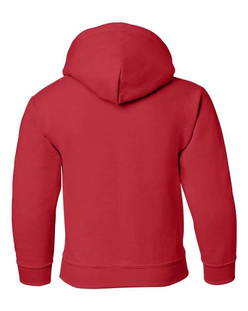 Gildan 18500B - Youth Heavy BlendTM Hooded Sweatshirt - Red
