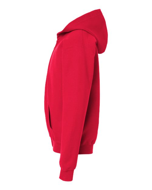 Gildan 18600B - Youth Heavy BlendTM Full-Zip Hooded Sweatshirt - Red