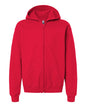 Gildan 18600B - Youth Heavy BlendTM Full-Zip Hooded Sweatshirt - Red