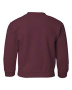 Gildan 18000B - Youth Heavy BlendTM Crewneck Sweatshirt - Maroon
