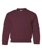 Gildan 18000B - Youth Heavy BlendTM Crewneck Sweatshirt - Maroon