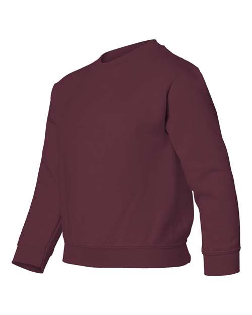 Gildan 18000B - Youth Heavy BlendTM Crewneck Sweatshirt - Maroon