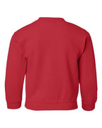 Gildan 18000B - Youth Heavy BlendTM Crewneck Sweatshirt - Red