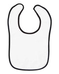Rabbit Skins 1003 - Infant Contrast Trim Terry Bib