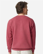 Comfort Colors 1566 - Unisex Garment-Dyed Crewneck Sweatshirt - Crimson