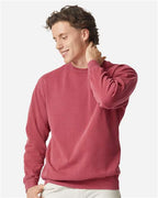 Comfort Colors 1566 - Unisex Garment-Dyed Crewneck Sweatshirt - Crimson