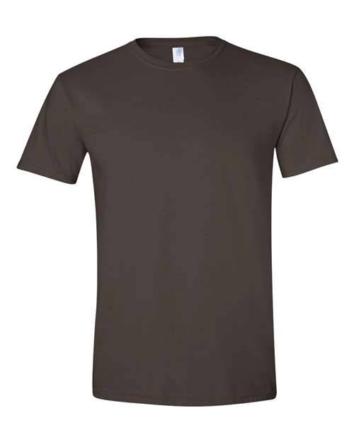Gildan 64000 - Unisex Softstyle T-Shirt - Dark Chocolate