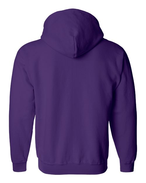 Gildan 18600 - Unisex Heavy BlendTM Full-Zip Hooded Sweatshirt - Purple