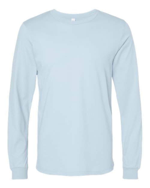 BELLA + CANVAS 3501 - Unisex Jersey Long Sleeve Tee - Baby Blue
