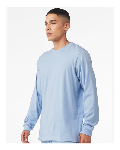 BELLA + CANVAS 3501 - Unisex Jersey Long Sleeve Tee - Baby Blue