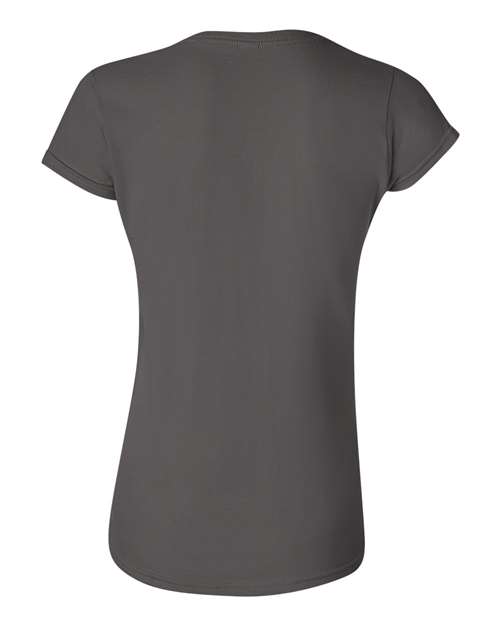 Gildan 64000L - Women's Softstyle T-Shirt - Charcoal