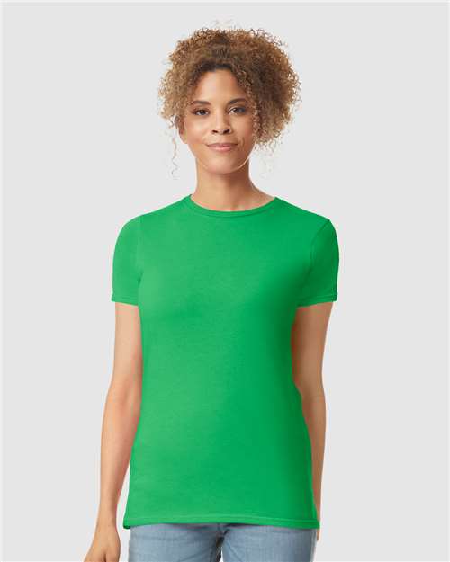 Gildan 64000L - Women's Softstyle T-Shirt - Irish Green