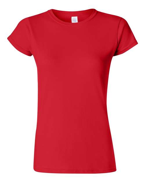 Gildan 64000L - Women's Softstyle T-Shirt - Red