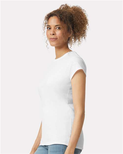Gildan 64000L - Women's Softstyle T-Shirt - White