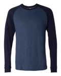 BELLA + CANVAS 3000 - Men's Long Sleeve Jersey Baseball Tee