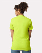 Gildan 2300 - Unisex Ultra Cotton Pocket T-Shirt - Safety Green
