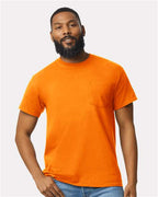 Gildan 2300 - Unisex Ultra Cotton Pocket T-Shirt - Safety Orange