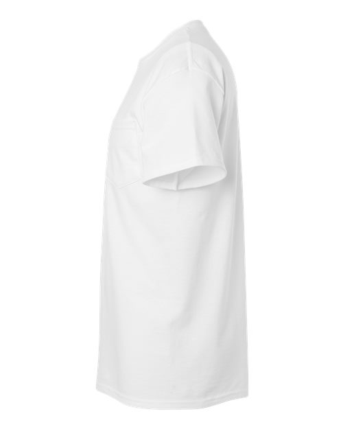 Gildan 2300 - Unisex Ultra Cotton Pocket T-Shirt - White
