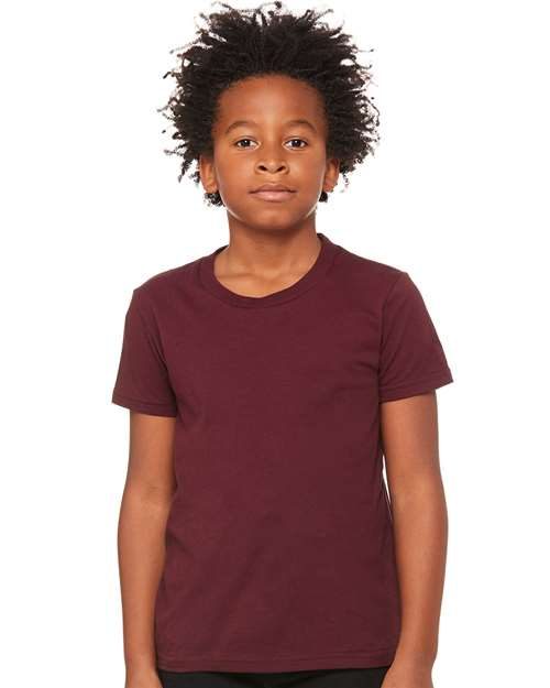 BELLA + CANVAS 3001Y - Youth Jersey Tee BELLA + CANVAS