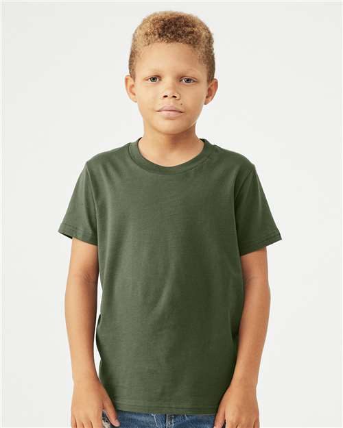 BELLA + CANVAS 3001Y - Youth Jersey Tee BELLA + CANVAS