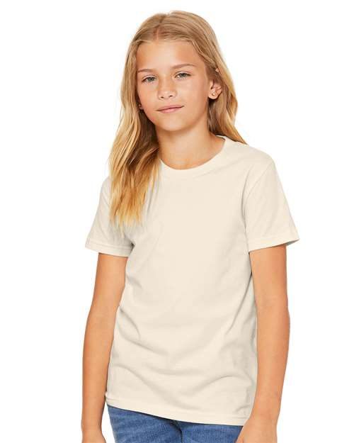 BELLA + CANVAS 3001Y - Youth Jersey Tee BELLA + CANVAS