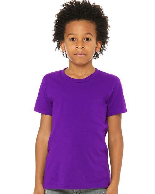 BELLA + CANVAS 3001Y - Youth Jersey Tee BELLA + CANVAS