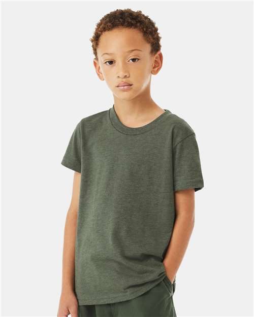 BELLA + CANVAS 3001YCVC - Youth CVC Jersey Tee BELLA + CANVAS