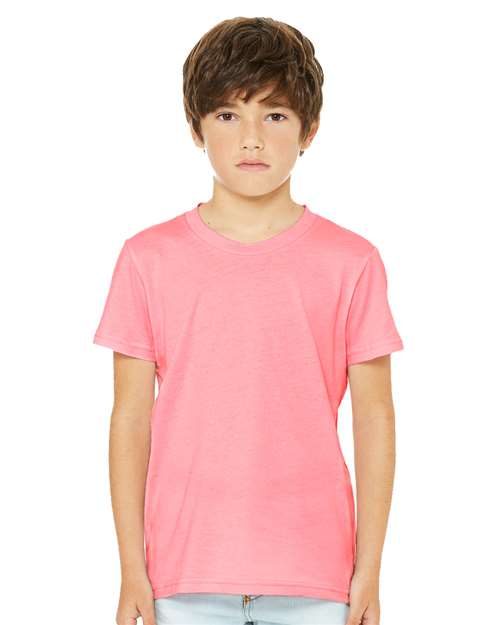 BELLA + CANVAS 3001YCVC - Youth CVC Jersey Tee BELLA + CANVAS