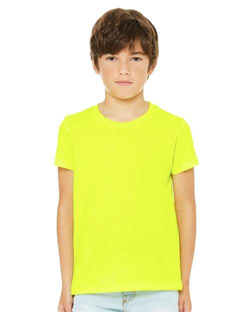 BELLA + CANVAS 3001YCVC - Youth CVC Jersey Tee BELLA + CANVAS
